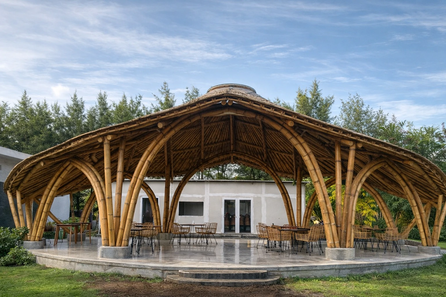 Tropical Bamboo Villa